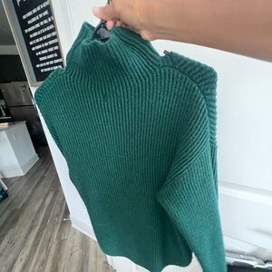 H&M Green Oversized Sweater